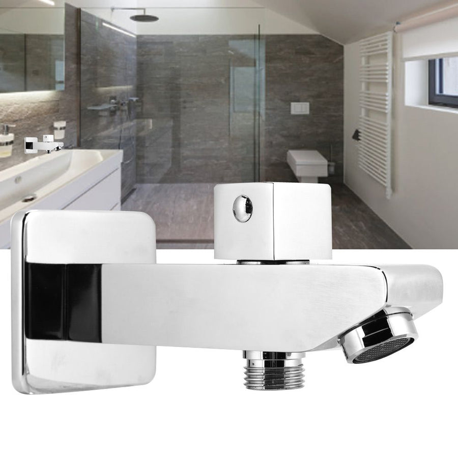 G1/2in Thread Copper Concealed Installation Dual Function Shower Faucet Spout Shower Accessory