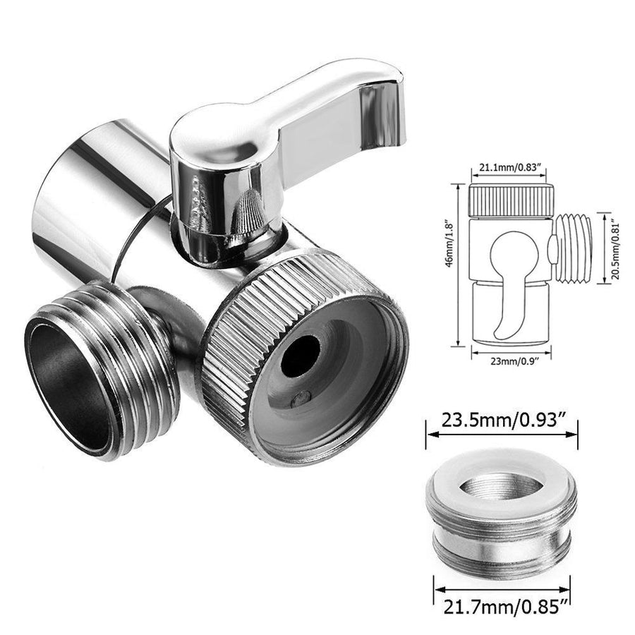 Home Bathroom Hand Shower Sprayer Hair Washing Kit Faucet Converter Adapter Set AccessoriesFaucet Converter