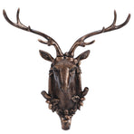 Resin Animal Shape Bathroom Wall Towel Hanging Hook Coat Hat Keys HangerAntique Gold