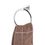 Stainless Steel Towel Ring Holder Round Wall Mounted Towel Rack Bathroom Accessories