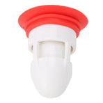 Deodorant Floor Drain Core AntiBlocking Drainage Sewer Strainer for Bathroom Kitchen(White Red )