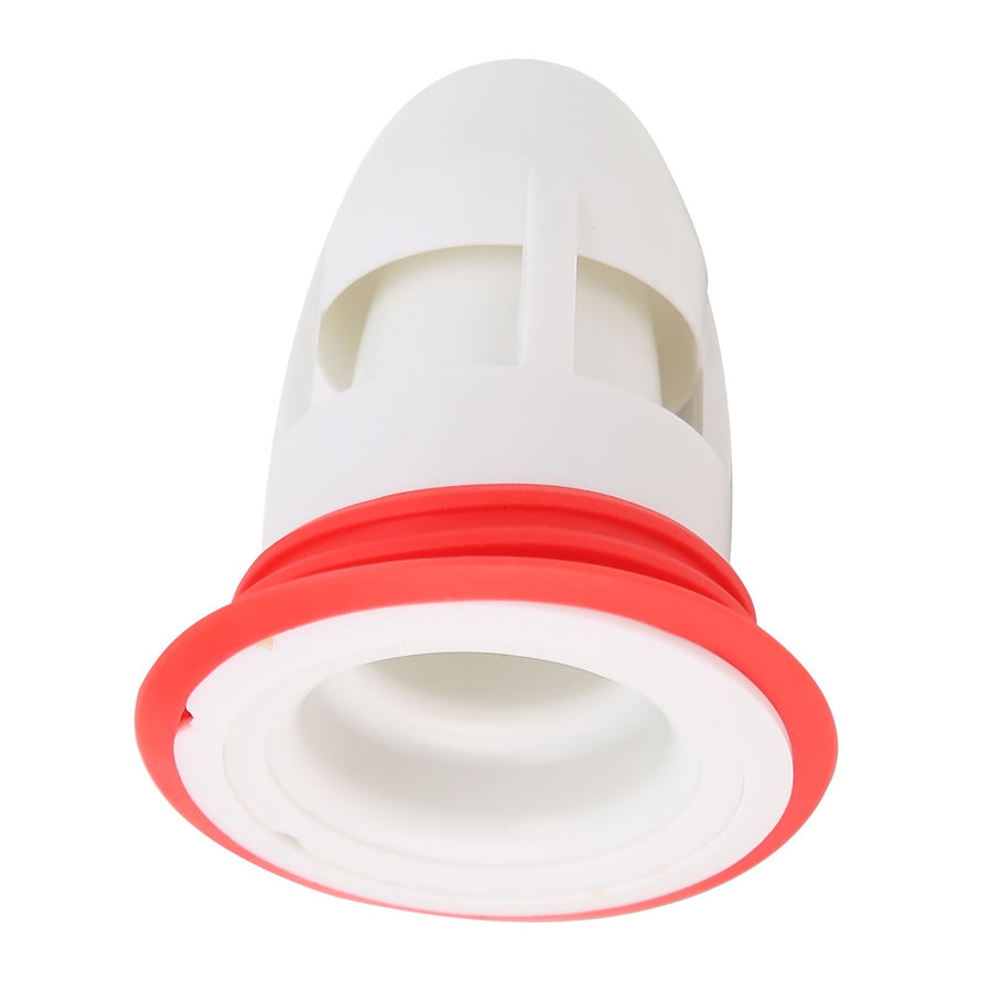 Deodorant Floor Drain Core AntiBlocking Drainage Sewer Strainer for Bathroom Kitchen(White Red )