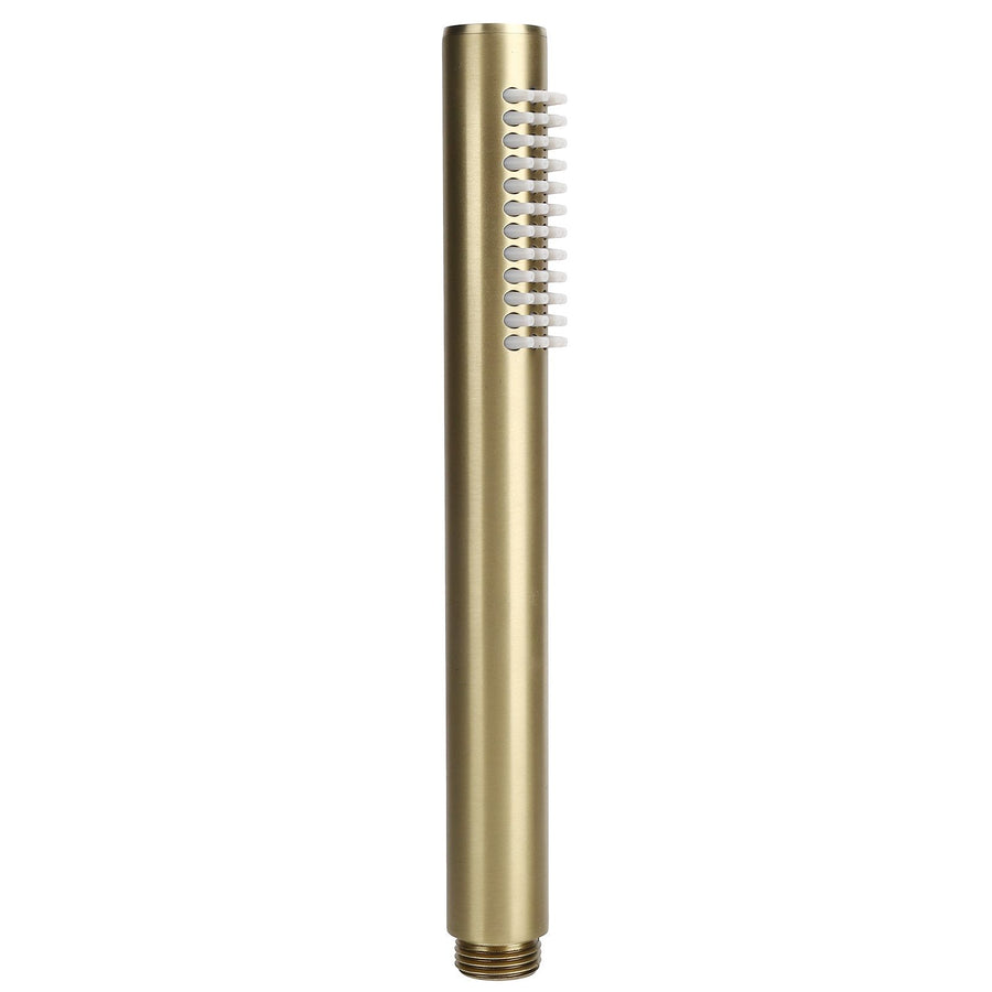 G1/2 Copper HandHeld Shower Head HighPressure Shower Sprayer for Bathroom Home(Gold )
