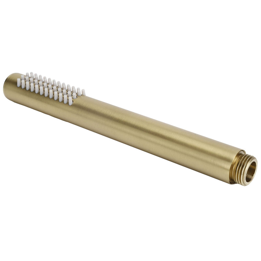 G1/2 Copper HandHeld Shower Head HighPressure Shower Sprayer for Bathroom Home(Gold )