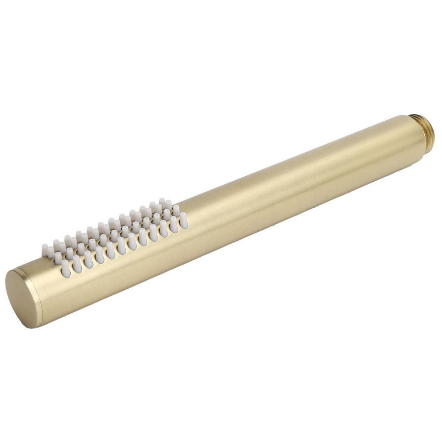 G1/2 Copper HandHeld Shower Head HighPressure Shower Sprayer for Bathroom Home(Gold )