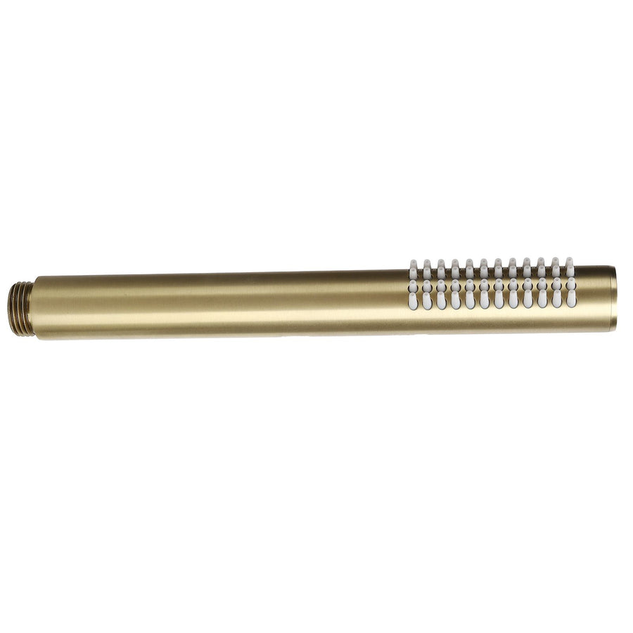G1/2 Copper HandHeld Shower Head HighPressure Shower Sprayer for Bathroom Home(Gold )