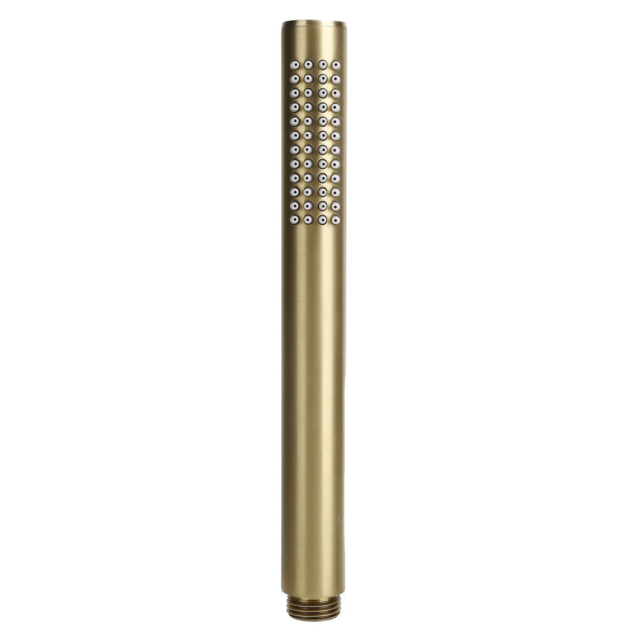 G1/2 Copper HandHeld Shower Head HighPressure Shower Sprayer for Bathroom Home(Gold )