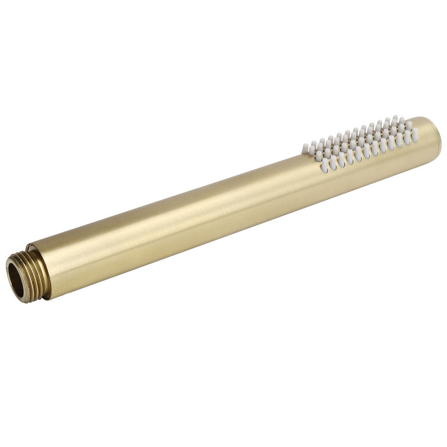 G1/2 Copper HandHeld Shower Head HighPressure Shower Sprayer for Bathroom Home(Gold )