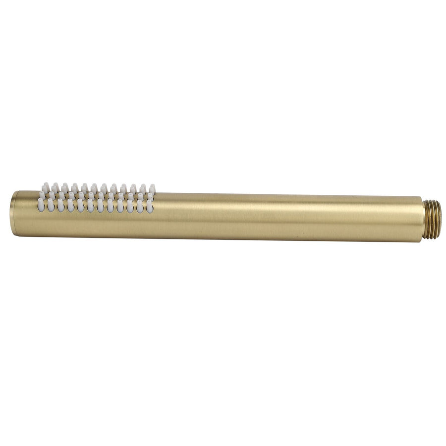G1/2 Copper HandHeld Shower Head HighPressure Shower Sprayer for Bathroom Home(Gold )