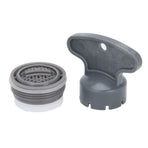 Builtin Faucet Bubbler Filter Kitchen Sink Aerator Replacement Parts for Kitchen Bathroom(M20 Male Thread )