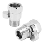 G1/2 Shower Stop Valve Water Flow Control Shut Off Valve with Lever Handle for Home