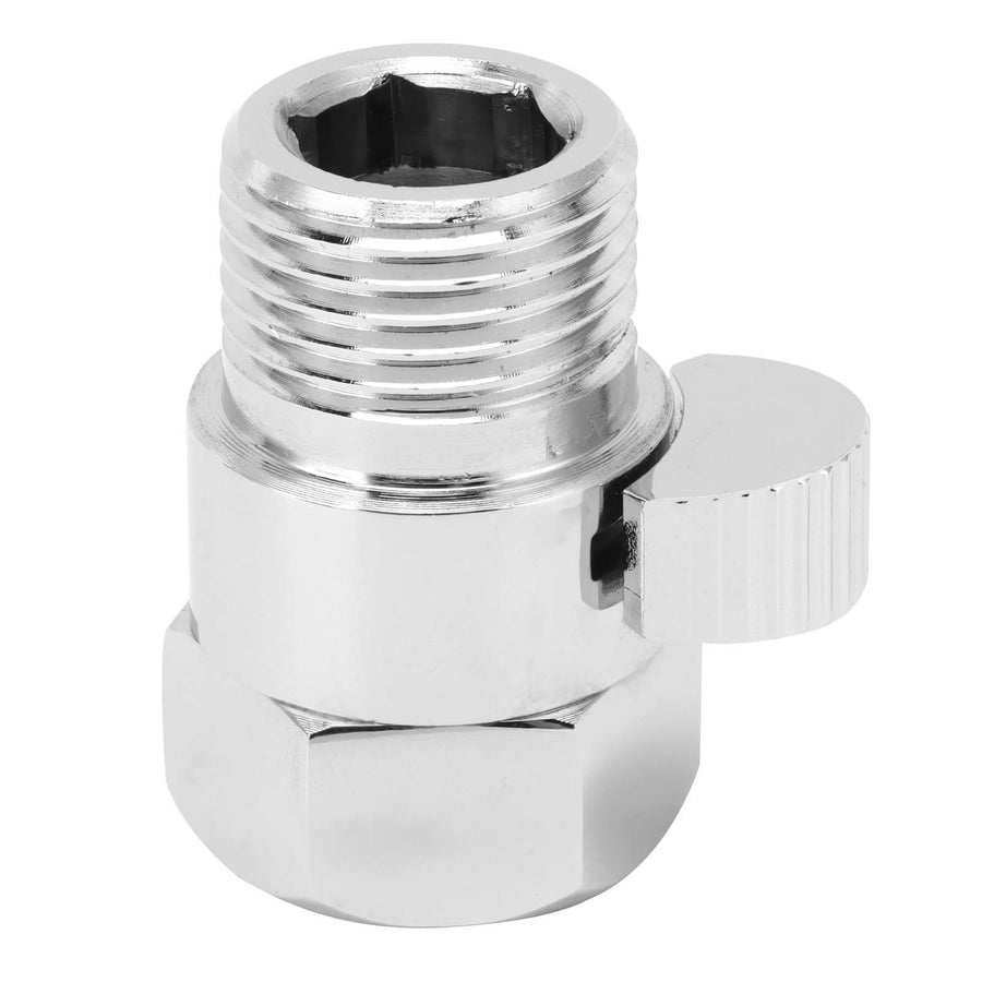 G1/2 Shower Stop Valve Water Flow Control Shut Off Valve with Lever Handle for Home
