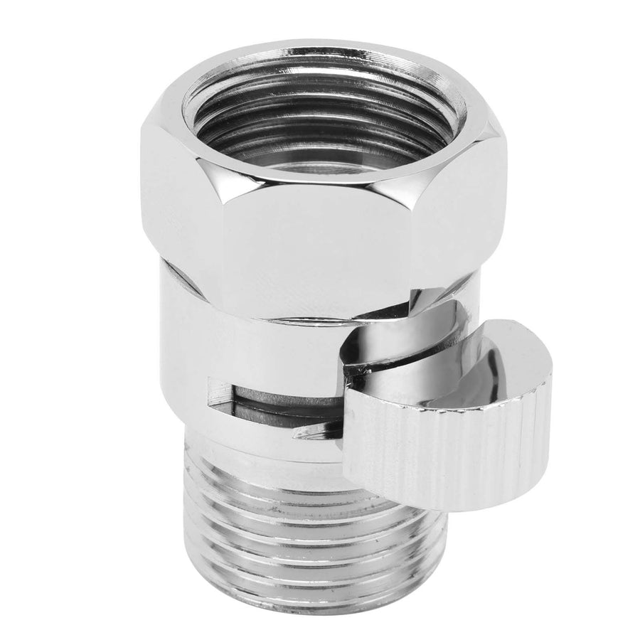G1/2 Shower Stop Valve Water Flow Control Shut Off Valve with Lever Handle for Home