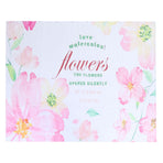 Summer Floral Pattern Shower Curtain with Hook Bathroom Curtain for Home Bathtubs180x180cm