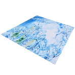 Bathroom Curtain with Hook Waterproof Elastic Hanging Shower Curtain for Home Bathtub150x180cm
