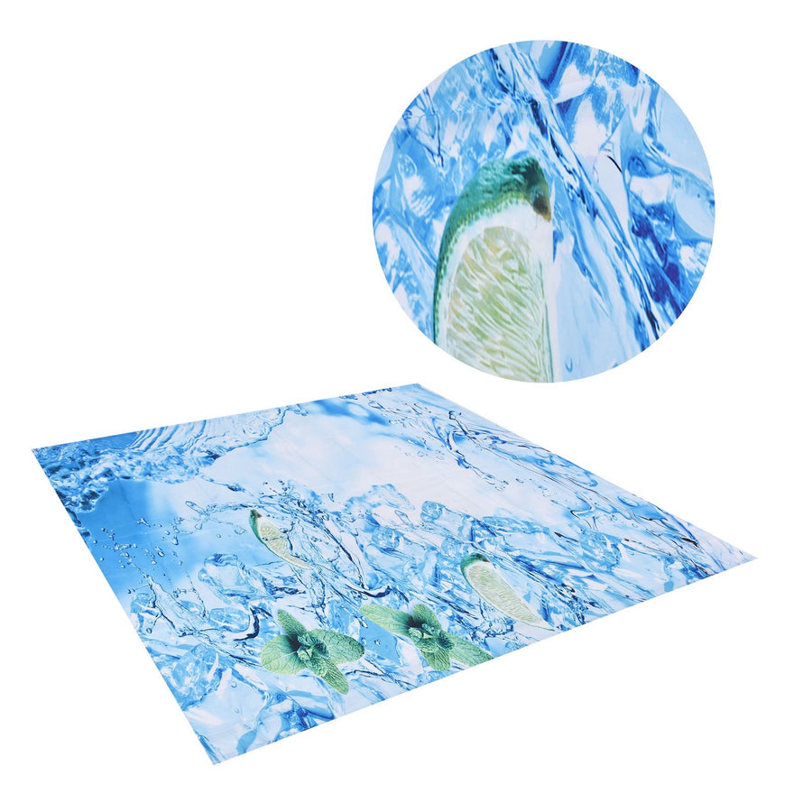 Bathroom Curtain with Hook Waterproof Elastic Hanging Shower Curtain for Home Bathtub150x180cm