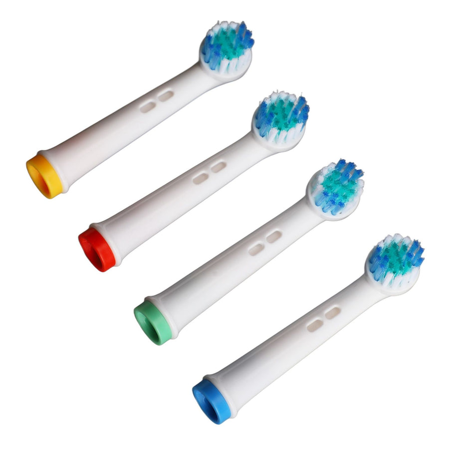 4pcs Electric Toothbrush Replacement Heads More Plaque Removal Rounded Bristles Gentle Efficient Clean Teeth for EB17-X Heads