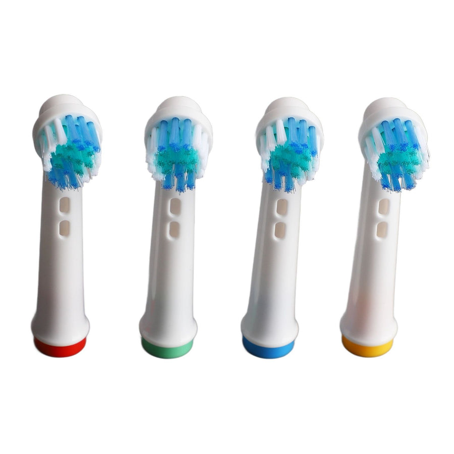 4pcs Electric Toothbrush Replacement Heads More Plaque Removal Rounded Bristles Gentle Efficient Clean Teeth for EB17-X Heads