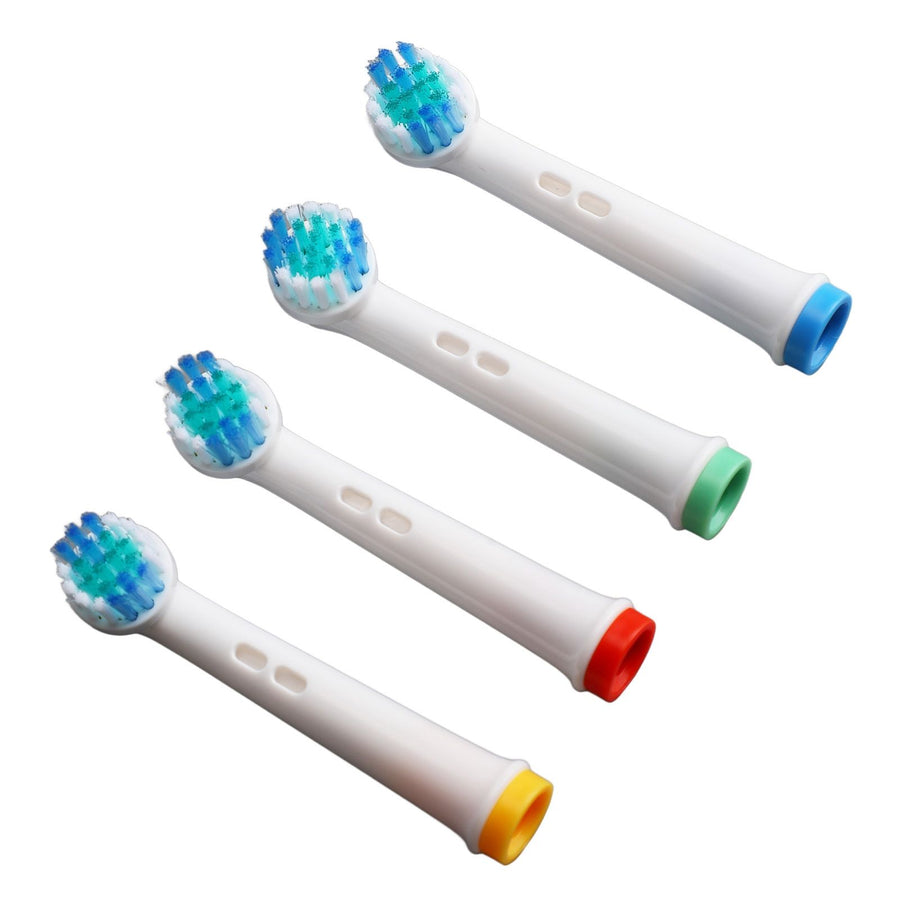 4pcs Electric Toothbrush Replacement Heads More Plaque Removal Rounded Bristles Gentle Efficient Clean Teeth for EB17-X Heads