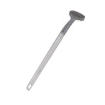 Toilet Brush Soft Bristle Plastic Curved Design Long Handle Bathroom Cleaning Scrubber Tool