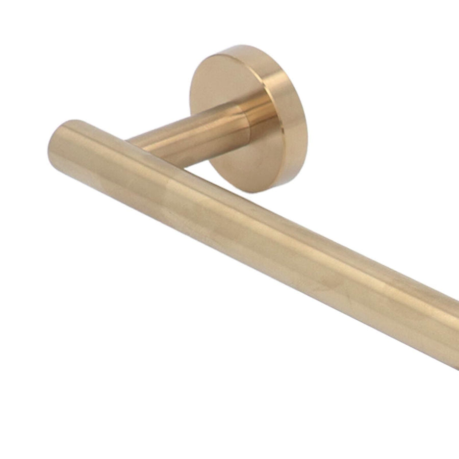 Towel Bar Wall Mounted Rust Proof Modern Stylish Stainless Steel Towel Rod for Bathroom Type 3