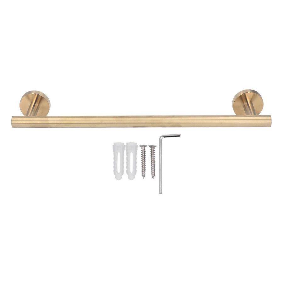 Towel Bar Wall Mounted Rust Proof Modern Stylish Stainless Steel Towel Rod for Bathroom Type 3