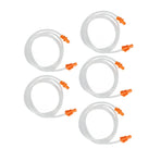 5pcs Replacement Enema Hose Universal 5.2ft Length Universal Colon Cleansing Tube for Home