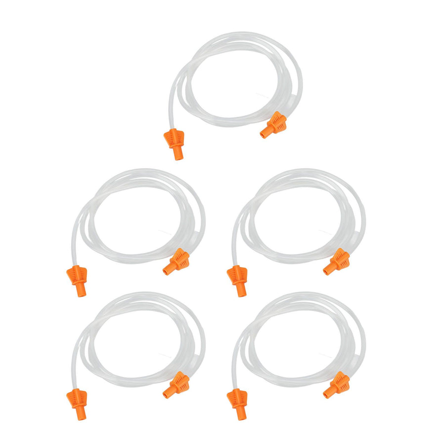 5pcs Replacement Enema Hose Universal 5.2ft Length Universal Colon Cleansing Tube for Home