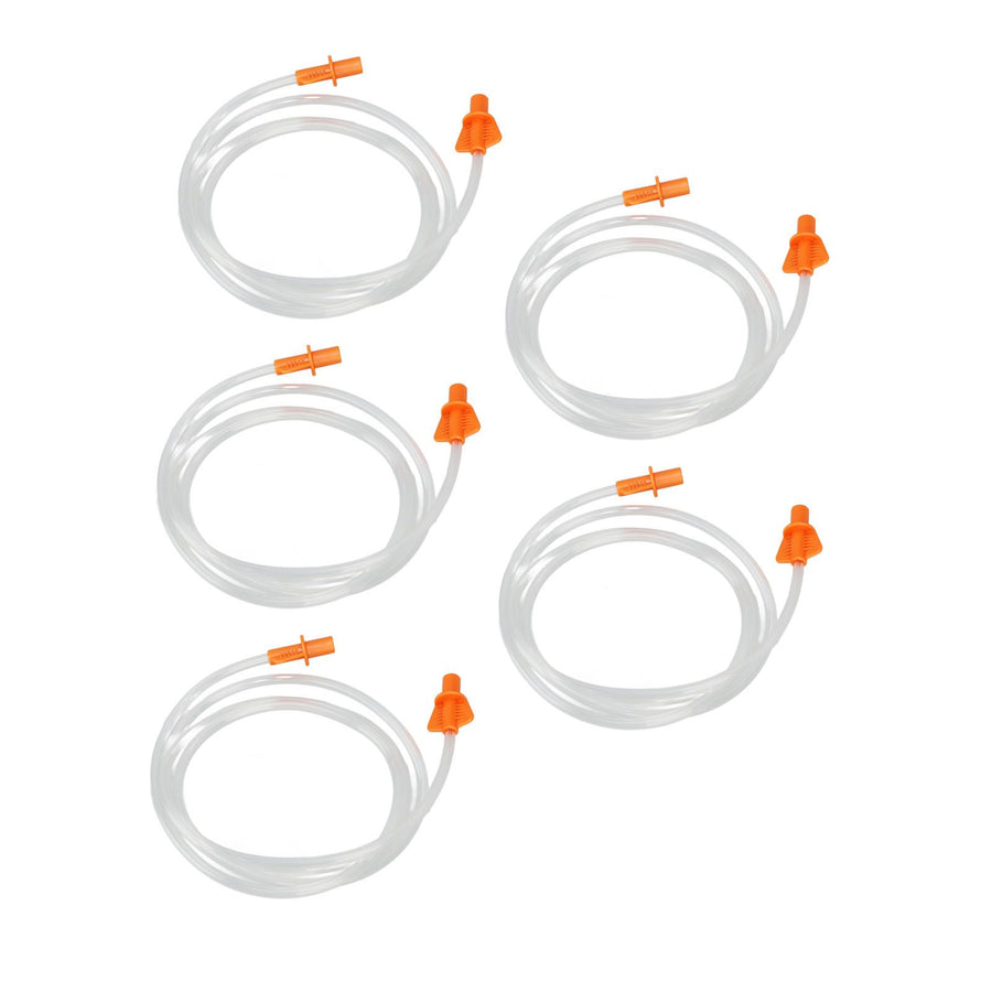 5pcs Replacement Enema Hose Universal 5.2ft Length Universal Colon Cleansing Tube for Home