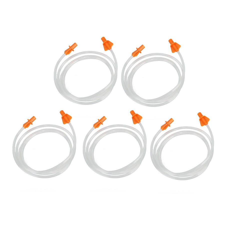 5pcs Replacement Enema Hose Universal 5.2ft Length Universal Colon Cleansing Tube for Home