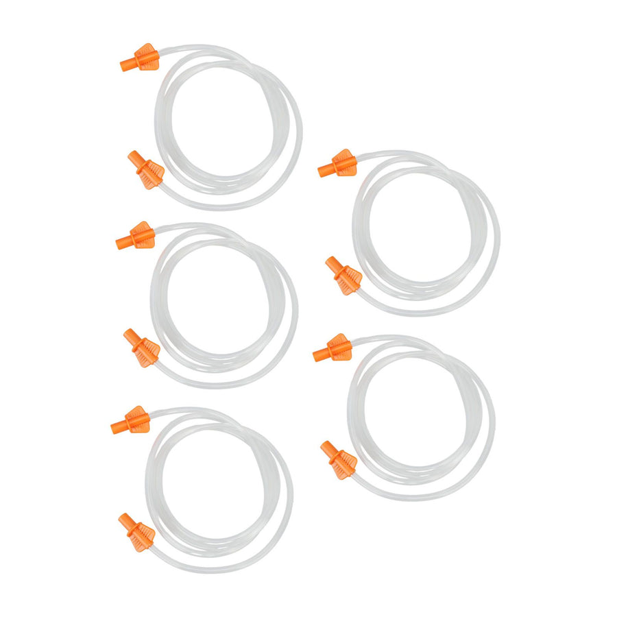 5pcs Replacement Enema Hose Universal 5.2ft Length Universal Colon Cleansing Tube for Home