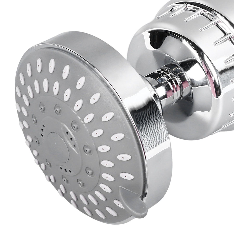 High Pressure Shower Head 360 Degree Rotation 4 Inch Diameter Pressurized Rain Shower Head with Filter for Bathroom Household Hotel