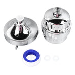 High Pressure Shower Head 360 Degree Rotation 4 Inch Diameter Pressurized Rain Shower Head with Filter for Bathroom Household Hotel