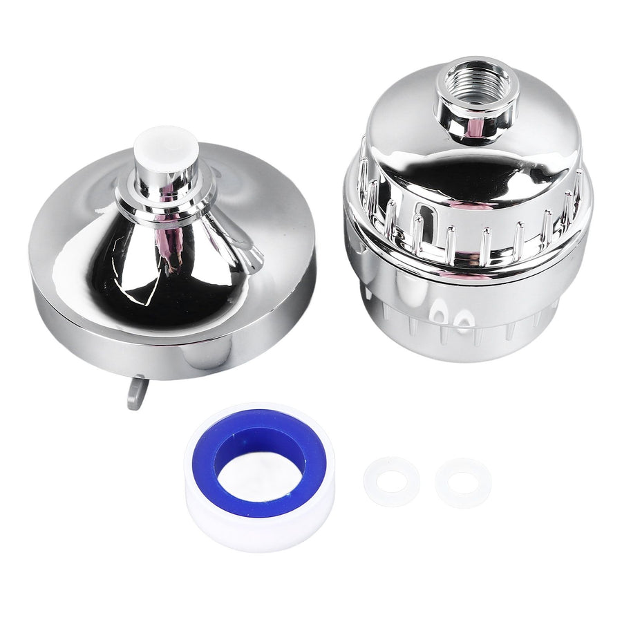 High Pressure Shower Head 360 Degree Rotation 4 Inch Diameter Pressurized Rain Shower Head with Filter for Bathroom Household Hotel