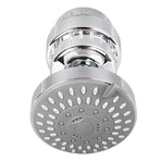 High Pressure Shower Head 360 Degree Rotation 4 Inch Diameter Pressurized Rain Shower Head with Filter for Bathroom Household Hotel