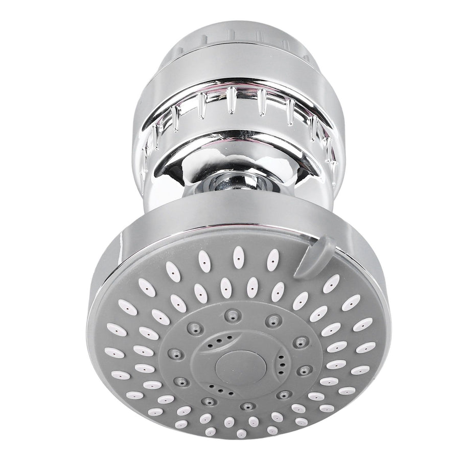 High Pressure Shower Head 360 Degree Rotation 4 Inch Diameter Pressurized Rain Shower Head with Filter for Bathroom Household Hotel