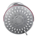 High Pressure Shower Head 360 Degree Rotation 4 Inch Diameter Pressurized Rain Shower Head with Filter for Bathroom Household Hotel