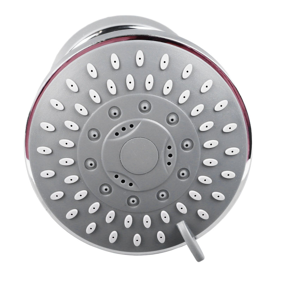 High Pressure Shower Head 360 Degree Rotation 4 Inch Diameter Pressurized Rain Shower Head with Filter for Bathroom Household Hotel
