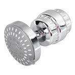 High Pressure Shower Head 360 Degree Rotation 4 Inch Diameter Pressurized Rain Shower Head with Filter for Bathroom Household Hotel