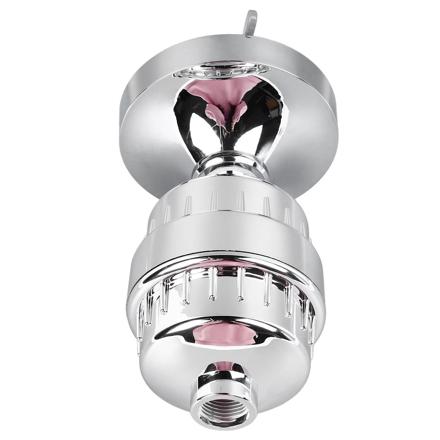 High Pressure Shower Head 360 Degree Rotation 4 Inch Diameter Pressurized Rain Shower Head with Filter for Bathroom Household Hotel