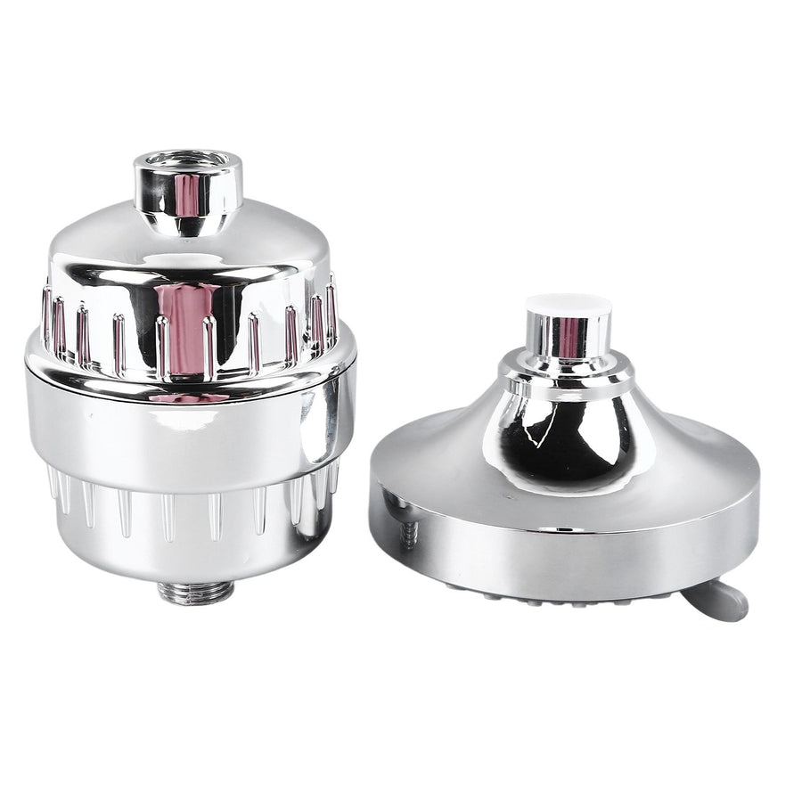 High Pressure Shower Head 360 Degree Rotation 4 Inch Diameter Pressurized Rain Shower Head with Filter for Bathroom Household Hotel