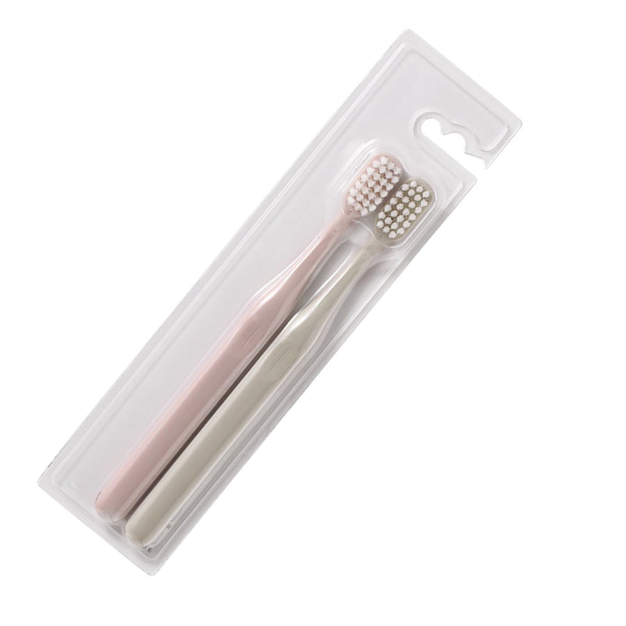 Ultra Soft Toothbrush for Sensitive Manual Long Non Slip Handle High Density Adults Toothbrush