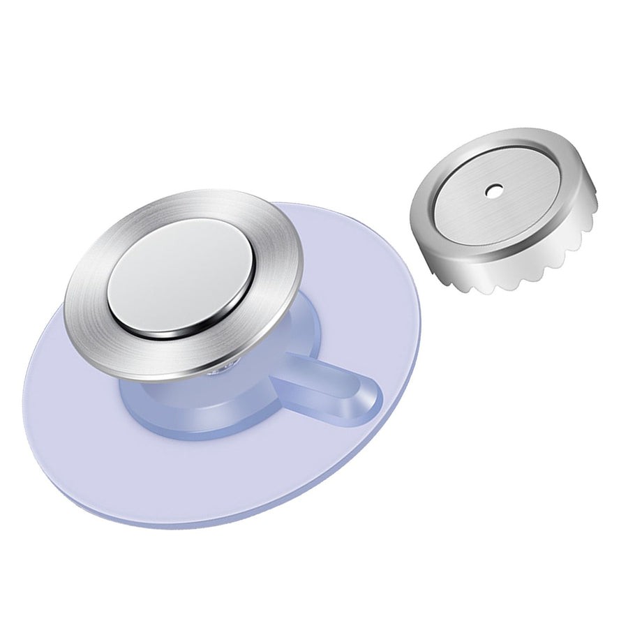 Magnetic Soap Dish Wall Mounted Stainless Steel Magnetic Soap Saver for Kitchen Bathroom Sticker Type
