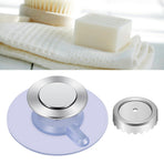 Magnetic Soap Dish Wall Mounted Stainless Steel Magnetic Soap Saver for Kitchen Bathroom Sticker Type