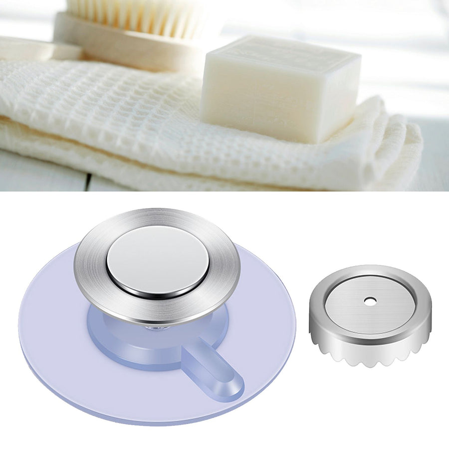 Magnetic Soap Dish Wall Mounted Stainless Steel Magnetic Soap Saver for Kitchen Bathroom Sticker Type