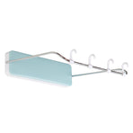 Folding Hanging Basin Holder Wall Mounted Punch Free Multifunctional Wash Basin Hanger Organizer Rack for Bathroom Kitchen