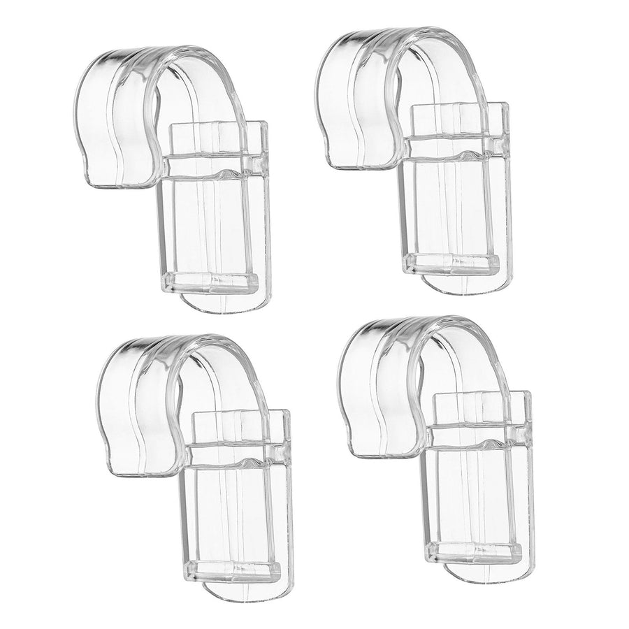 Toothpaste Holder Plastic Multi Purpose Easy Access Transparent Hanging Storage Clip for Bathroom