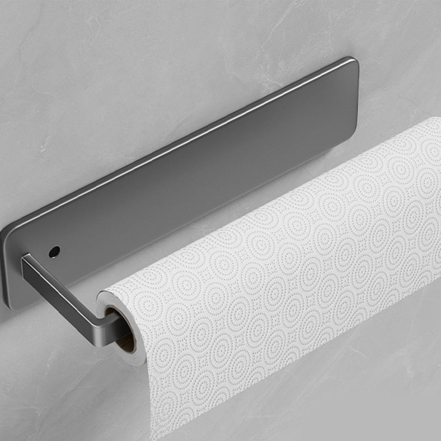 Paper Towel Holder Wall Mounted Multifunctional Storage for Plastic Wrap Dishcloth Kitchen Bathroom
