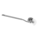 Toilet Brush Long Handle Curved Design Toilet Brush Hangable Practical Toilet Bowl Brush for Bathroom