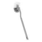 Toilet Brush Long Handle Curved Design Toilet Brush Hangable Practical Toilet Bowl Brush for Bathroom